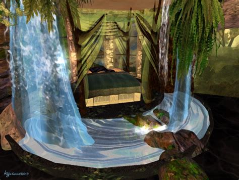 Serenity Falls In This Waterfalls Bedroom I Want This Waterfall