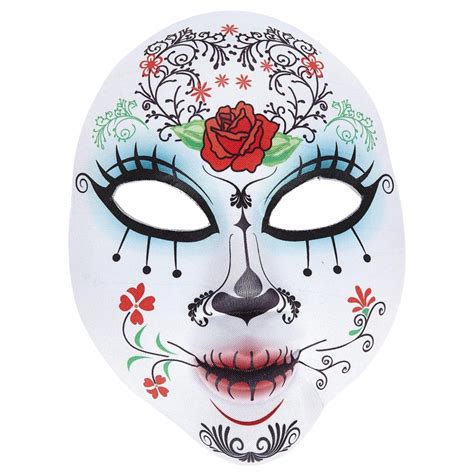 Comprar Mascara Calavera Dia De Los Muertos Mascaras Y Antifaces