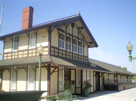 Image Southern Pacific Railroad Depot Whittier