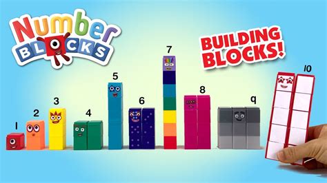 Toys And Games Number Blocks Cbeebies Numberblocks 1 10 Ev7066013