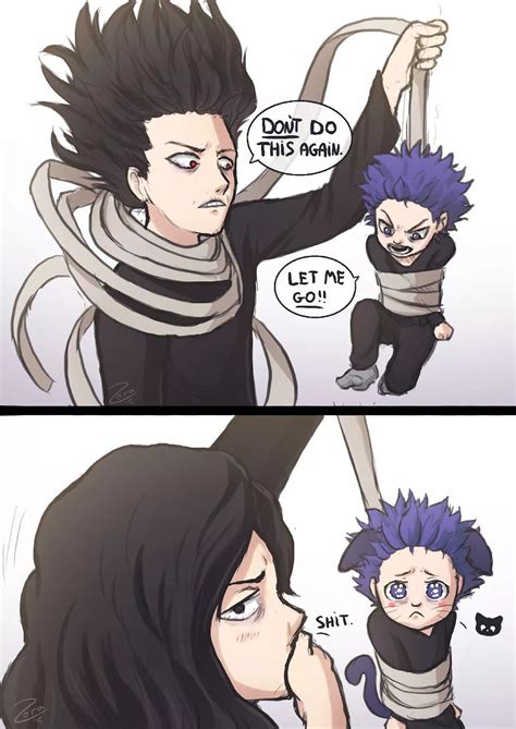 When I Look At Their Faces I See Levi As Aizawa And Eren As Shinsou