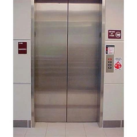 Stainless Steel Automatic Door Lift Capacity 340 884 Kg Rs 550000