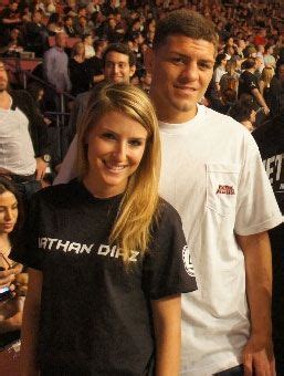 From going to training solely to get free food to be one of the biggest mma stars in the world, the story of nate diaz and his achievements is nothing less than sensational. Fighter Nick Diaz with his girlfriend... notice that her ...