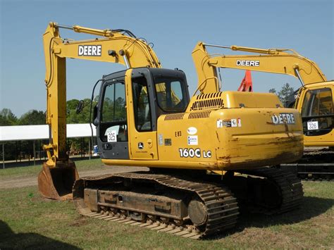 John Deere 160clc Hydraulic Excavator Jm Wood Auction Company Inc