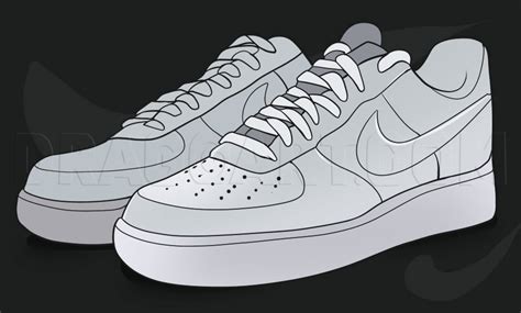 This time around the iconic silhouette arrives with a diy component, starting off as a minimal blank canvas that customers can customize by. How To Draw Nike, How To Draw Air Force Ones by Dawn ...