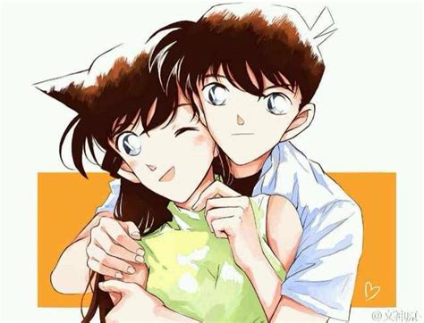 Detective Conan Shinichi And Ran Kaito Anime Hoạt Hình