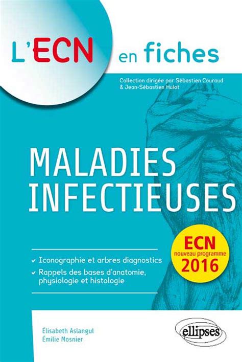 Maladies infectieuses  ELLIPSES  L'ECN en fiches  9782729884024