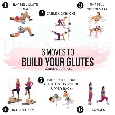 Looking For Some Exercises To Build Your Glutes Here Are Some Of My