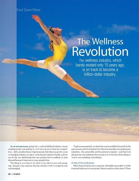 Paul Zane Pilzer The Wellness Revolution Empower Magazine