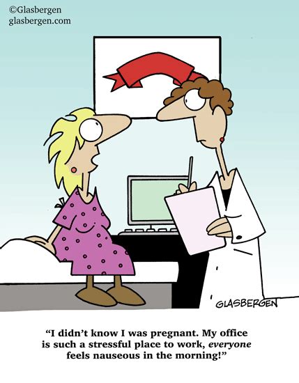 Cartoons About Pregnancy Glasbergen Cartoon Service