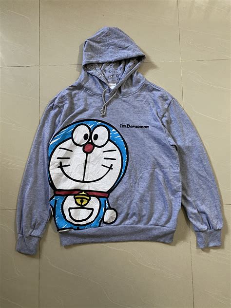 Movie Im Doraemon Hoodie Big Logo Doraemon Hoodie Grailed