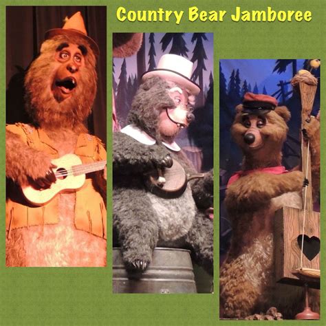 Country Bear Jamboree In The Frontierland Area Of The Magic Kingdom At
