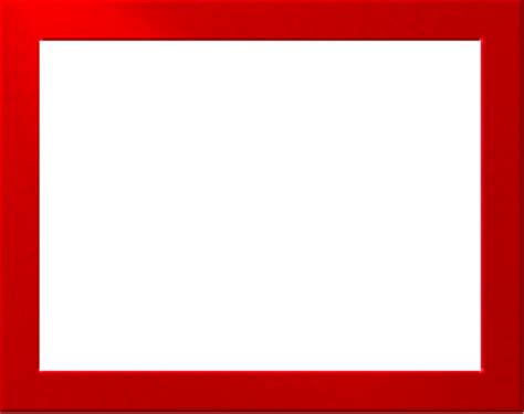 Red Frames Png 39e