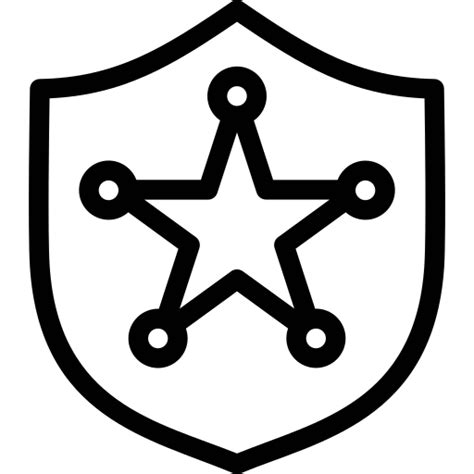 Star Badge Generic Outline Icon