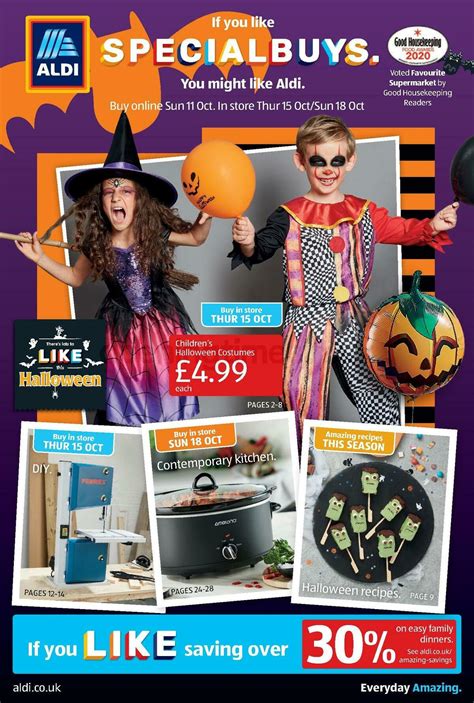 ALDI UK - Offers & Special Buys from 11 October