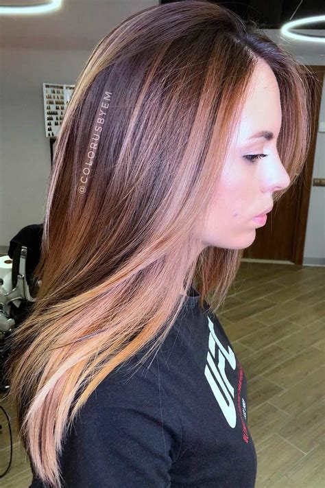 Awesome Partial Foil Highlights Png Colored Hair