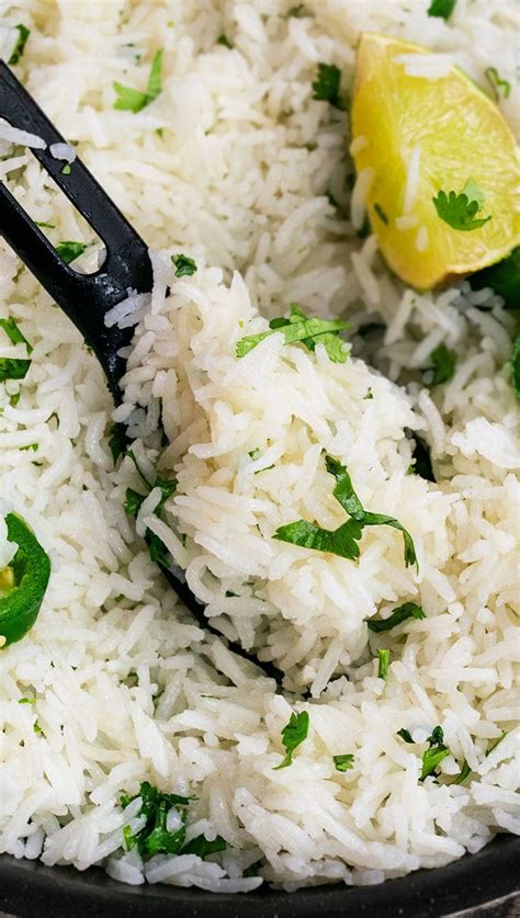 Add remaining 1 tablespoon lime juice and cilantro; Cilantro Lime Rice (One Pot) | One Pot Recipes