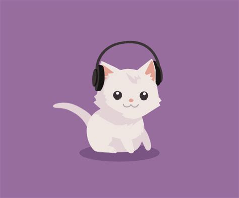 Animated  Images Music Cartoon Cartoon S Cartoon Cat Cute Cat