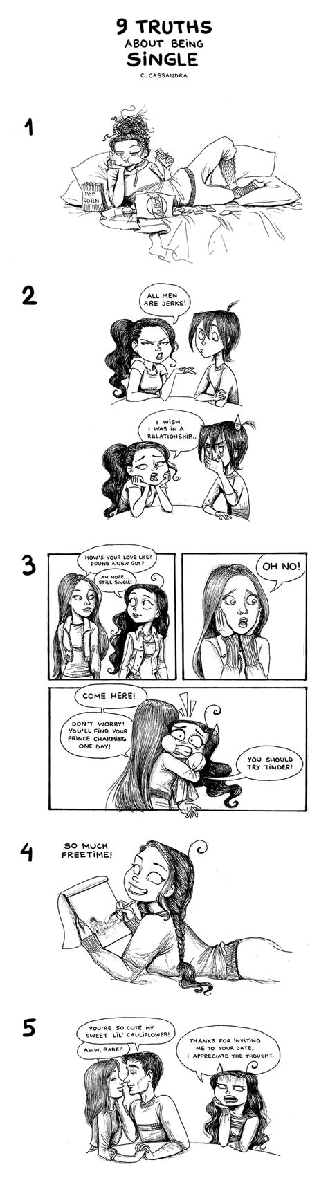 Read Cassandra Comics 9 Truths Being Single Tapas Community