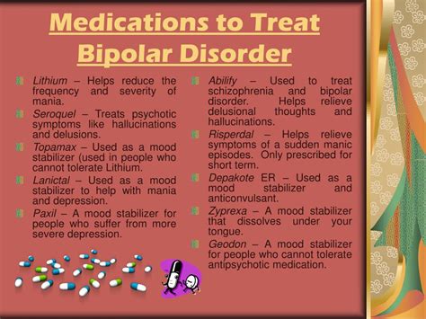 Ppt Bipolar Disorder Causes And Treatments Powerpoint Presentation