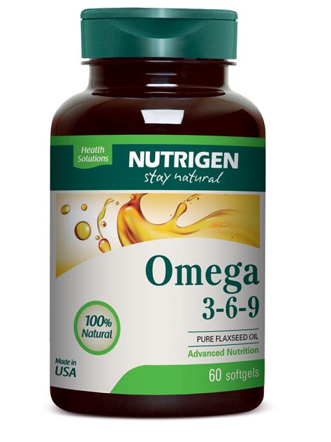 Omega 3 6 9 Nutrigen Nutrition