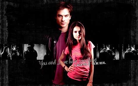 A great memorable quote from the the vampire diaries , season 5 show on quotes.net. Damon And Elena Quotes. QuotesGram