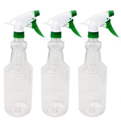 Heavy Duty Highly Durable Sturdy Plastic 32 Ozspray Bottles Leak Spill