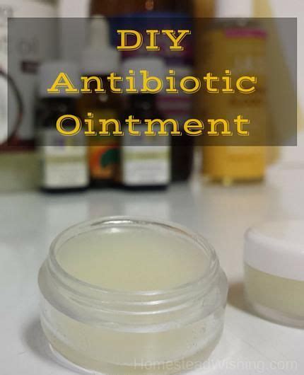 Diy Antibiotic Ointment Homemade Body Care Diy Lotion Natural Healing
