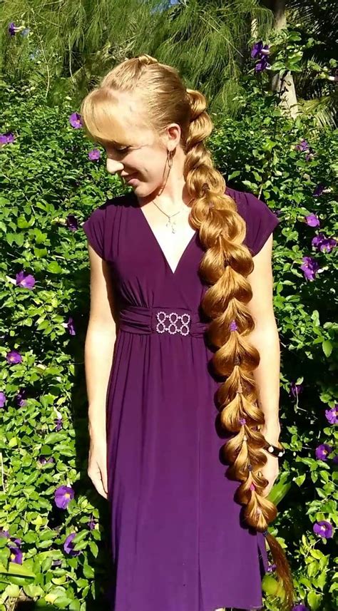 A Picture Blog Of Different Hairstyles And Braids For Super Long Hair