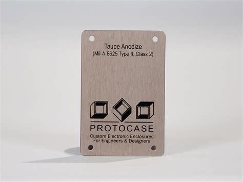 Check spelling or type a new query. Anodizing for Aluminum Enclosures, Parts and Components