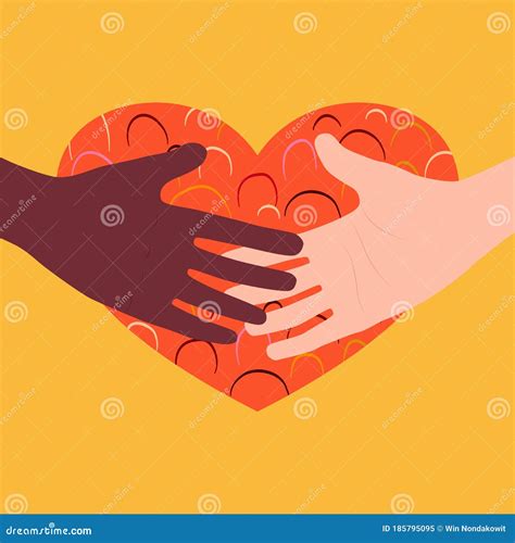 Unity Of The Human Race Stock Vector Illustration Of Humanity 185795095