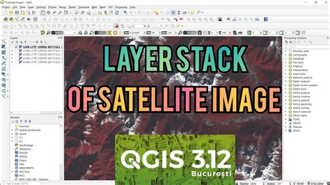Qgis Tutorial Layer Stack Of Satellite Image Layer Stack In Qgis Hot Sex Picture