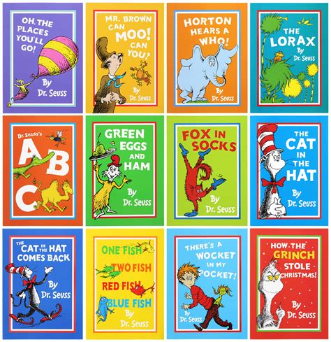 Dr Seuss Collection In A Bag 12 Books Dr Seuss Book Buy Now At
