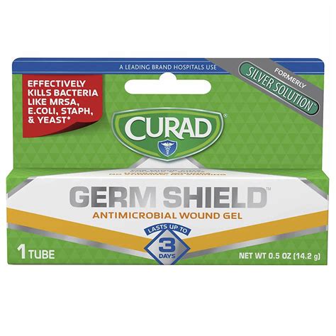 Curad Silver Solution First Aid Antimicrobial Gel Walgreens