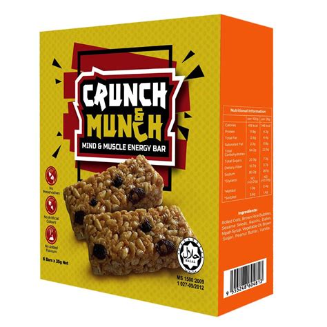 Dasto Crunch And Munch Bar Halal Crunchy Granola Manufacturer Malaysia