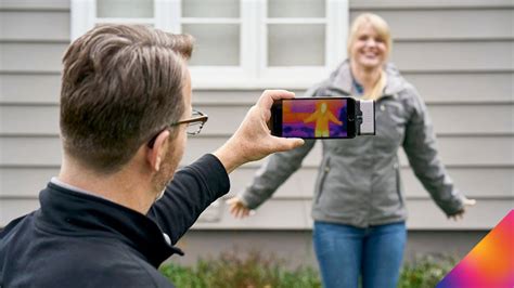 Turn Your Smartphone Into A Thermal Camera With Flir One Youtube