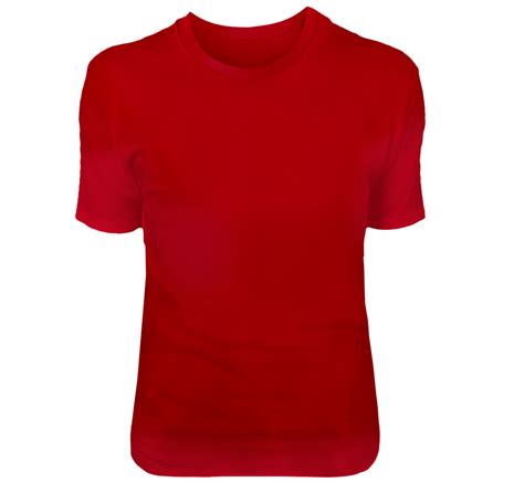 Free Red T Shirt 21104125 Png With Transparent Background