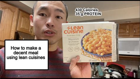 Using Lean Cuisine To Make An Easy And Tasty Meal Youtube