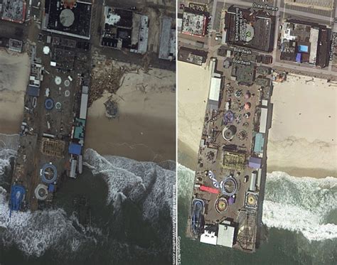 Seaside Heights Nj Photos Hurricane Sandy Before And After Ny
