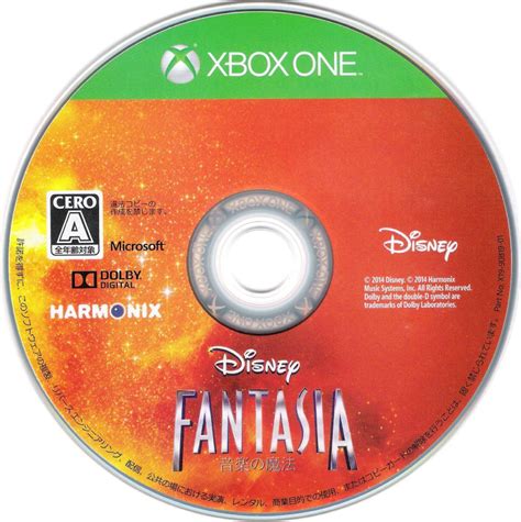 Disney Fantasia Music Evolved 2014 Box Cover Art Mobygames