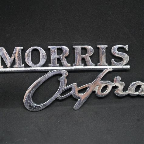 Morris Car Badge Etsy