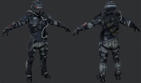 Killzone Shadow Fall Helghast Assault Trooper By Luxox18 Shadow