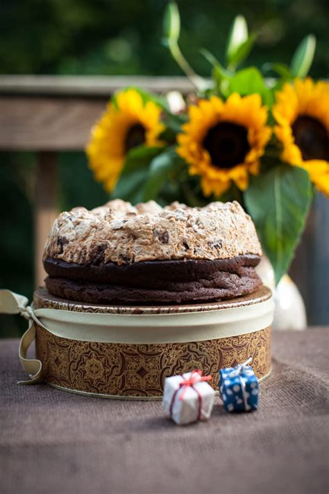 Chocolate And Hazelnut Meringue Cake Happy Birthday To Me Cooking