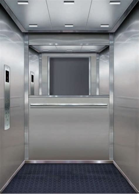 Metal Finish 13 Stainless Steel Elevator Cabin For Commercial