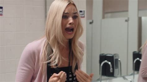 Bombshell Watch Margot Robbie Absolutely Lose It In This Exclusive Clip From Bombshell
