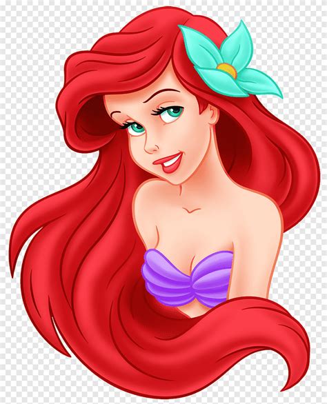 Ilustração De Ariel Pequena Sereia Disney Pequena Sereia Rosto Close