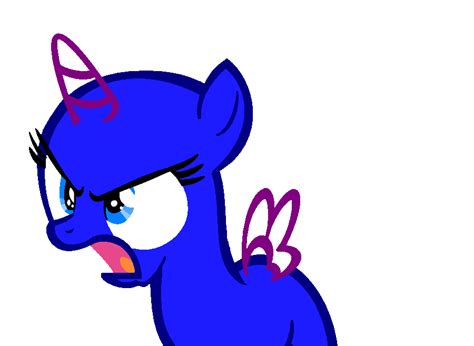 Base Angry Filly By Lunarlucy On Deviantart