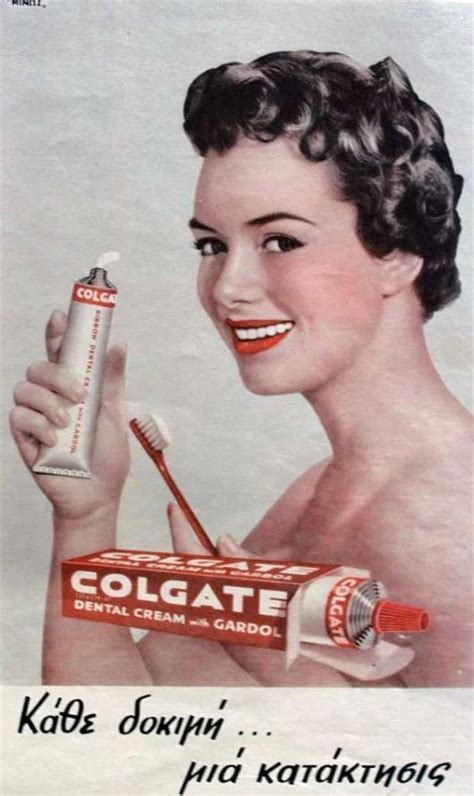 Colgate Tandpasta Vintage Advertising Posters Old Advertisements