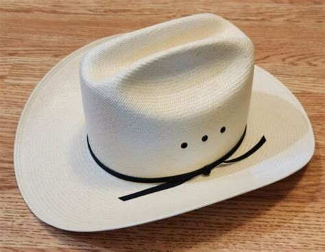 Stetson Rancher Panama Straw Cowboy Western Hat Size Gem