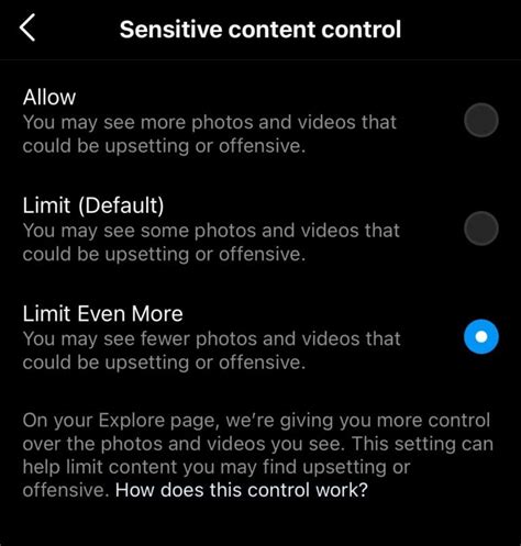 How To Use Instagram Sensitive Content Control Loudcars